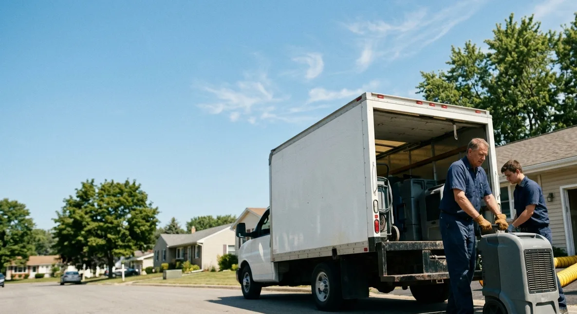 Water Damage Cleanup in Buchtel, OH near me